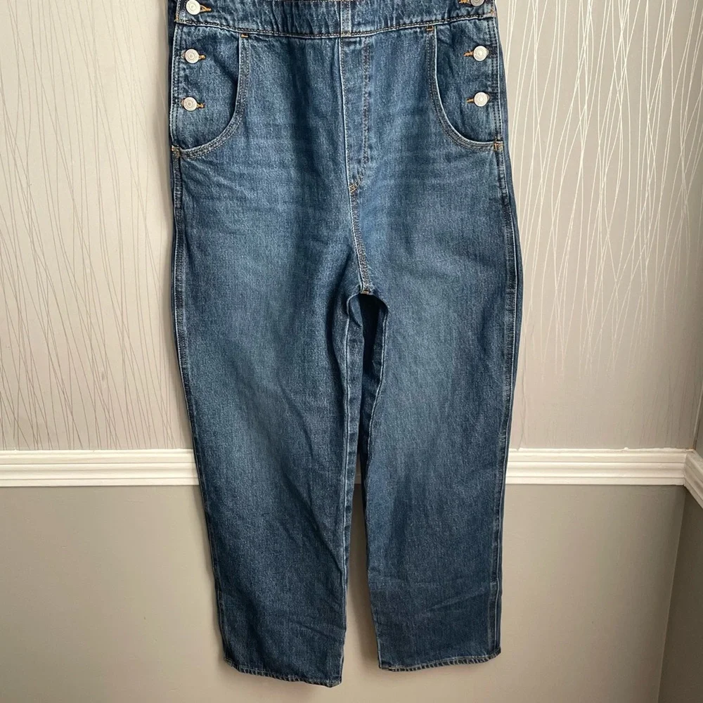 Levi's Women's Vintage Denim Jean Overalls Size Large - Picture 8 of 14